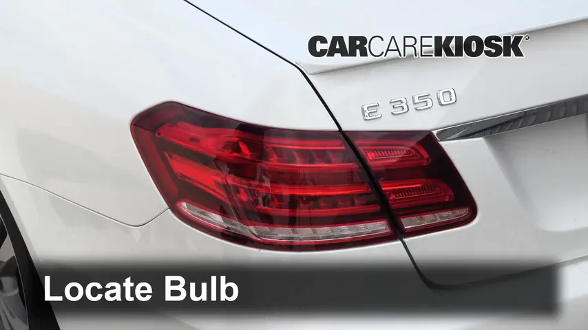 2014 Mercedes-Benz E350 4Matic 3.5L V6 Sedan Lights Reverse Light (replace bulb)